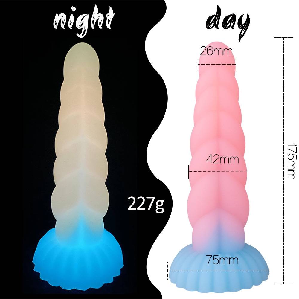 Mid-Francer Pink Blue Nightlight Stick + Lubrication