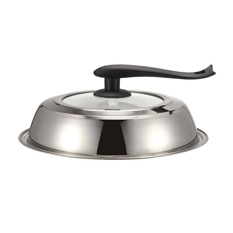 Stainless steel glass can see high-covered pans and thicker multi-purpose pans