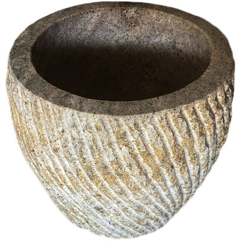 Stone carving tapping tools, household old stone mortar super large number of rice cakes, old -fashioned, old -fashioned pepper pepper, Emo, nest courtyard