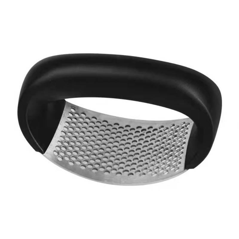 Garlic grinding garlic grinding new ring stainless steel pound garlic garlic clip artifact peel garlic home kitchen tool
