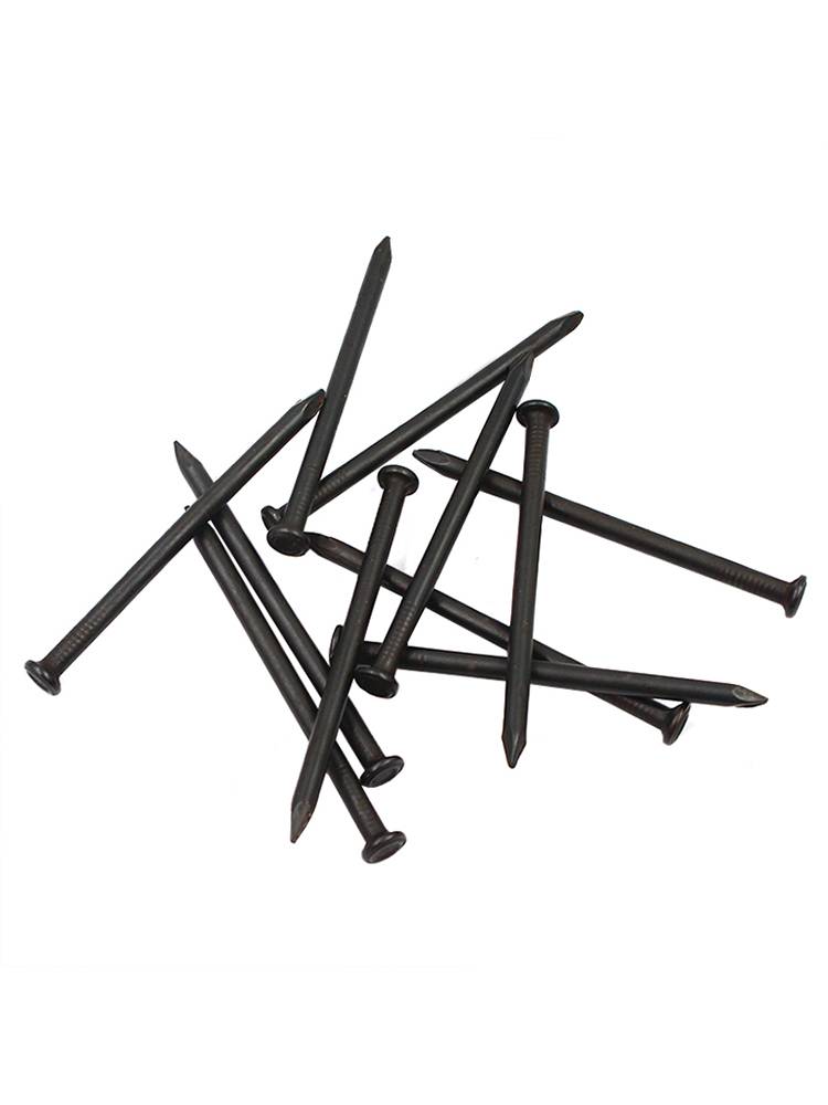 High-strength steel nails and hard nails to wood