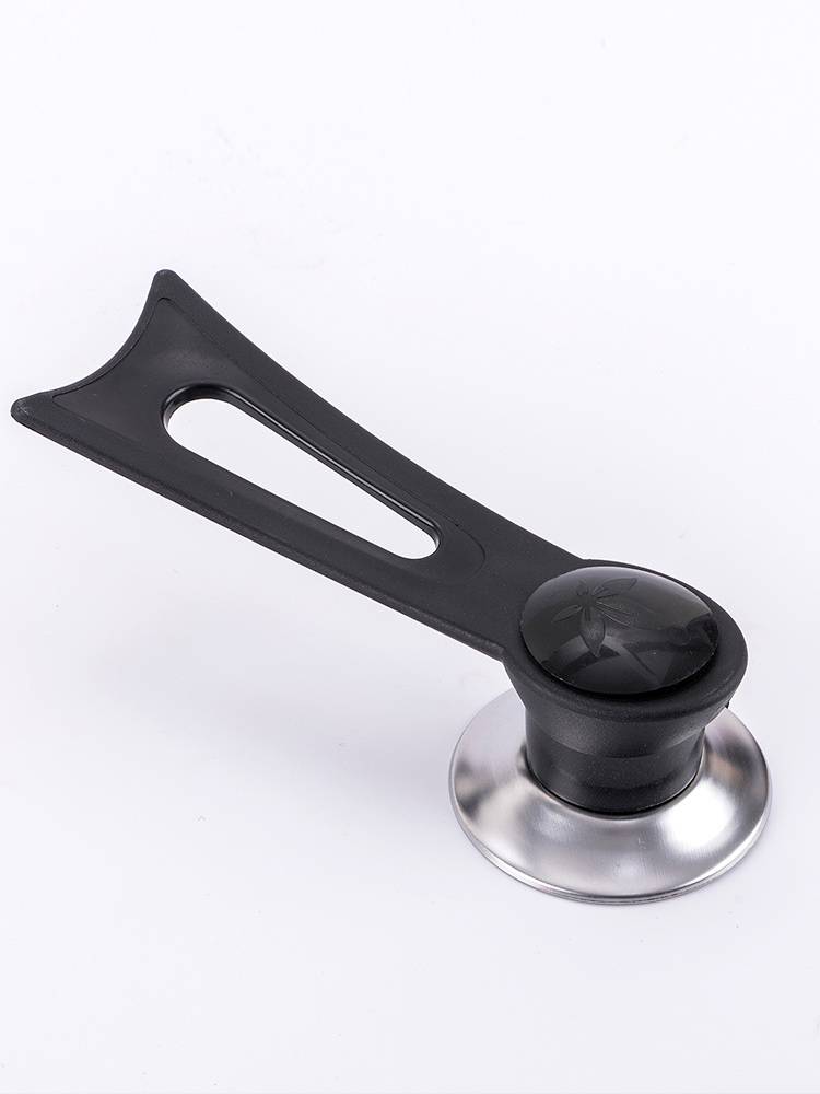 Universal handle universal vertical pot lid top hat anti -hot -temperature -resistant high -temperature pot handle glass stainless steel cooker lid accessories