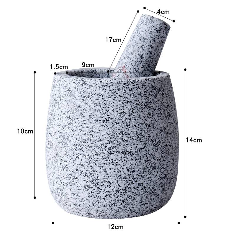 Granite drops, large lid