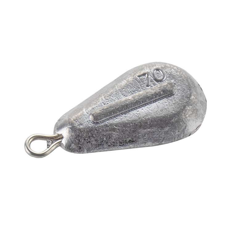 Lead for fishing gear fittings across the border
