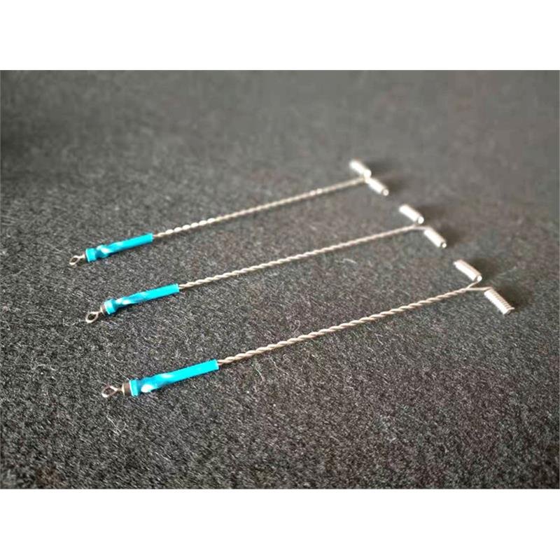 Sea-fishing plaster stainless steel veggies fishing for entanglement-resistant wire-coeding gear