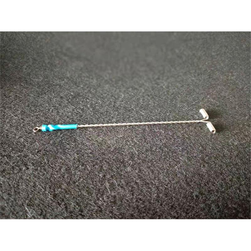 Sea-fishing plaster stainless steel veggies fishing for entanglement-resistant wire-coeding gear