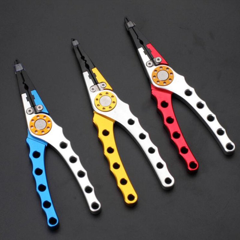 Multi-purpose aluminium alloy hooks with long-mouth Louya aluminum to cast the fishing knife and cut the outside
