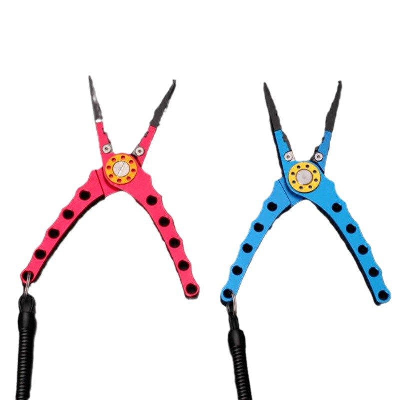 Multi-purpose aluminium alloy hooks with long-mouth Louya aluminum to cast the fishing knife and cut the outside