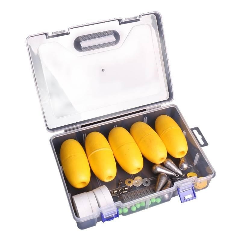 Anti-dependency fishing gears with drifting floaters and ponchos