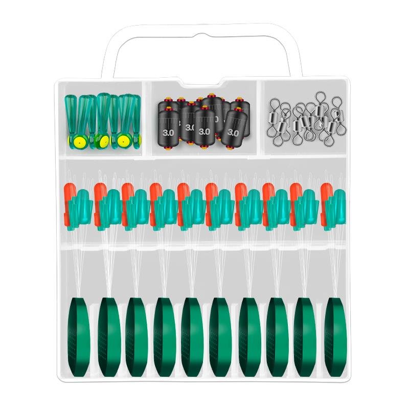 Space bean packs full of a combination of silicon-gel-grade lead-fishing gear sets for drifting gear groups