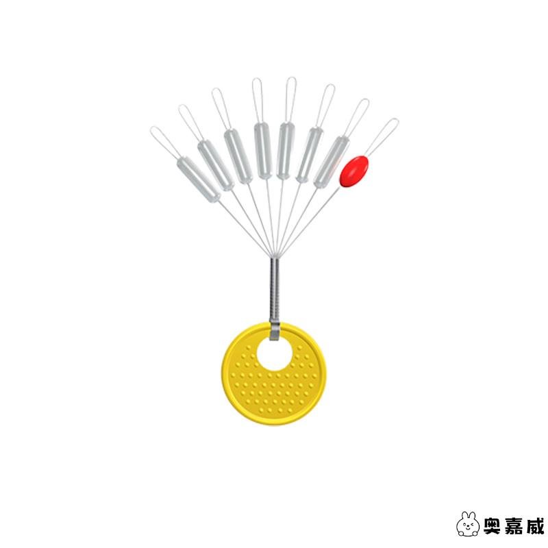 Transparent Silicon Peas 50 sets of 100 packs of high-quality rubber soybean bulk fishing gear days