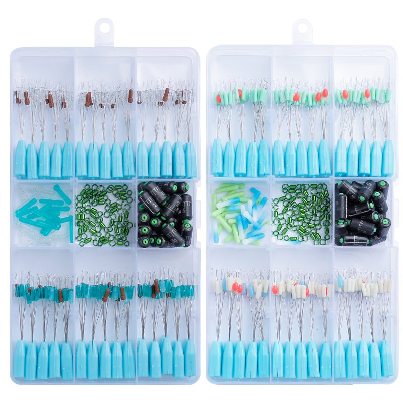 Silicon-gel space bean set full of special-class main-line gear parts for lead-coated fishing gear