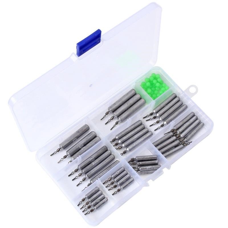 A LEAD KIT WITH A FLOP BAIT SET AND A ROUETTE FOR THE BOTTOM-TAPE HOOK