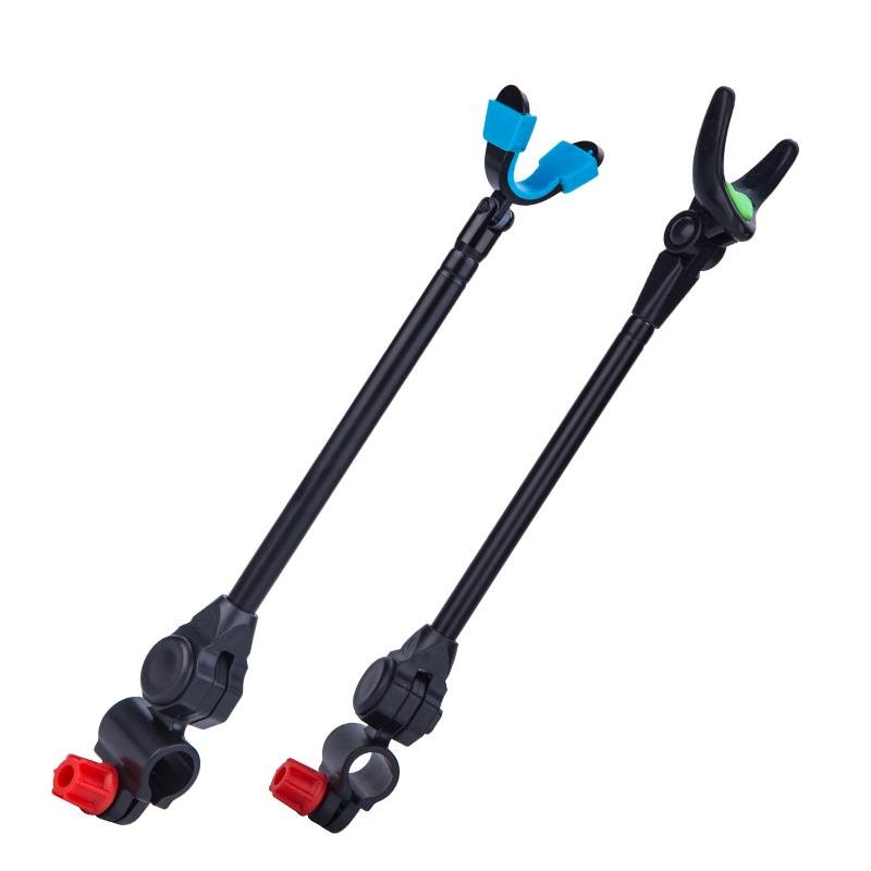 Buttons with carbide poles on the back and all metal rods with fishing rods