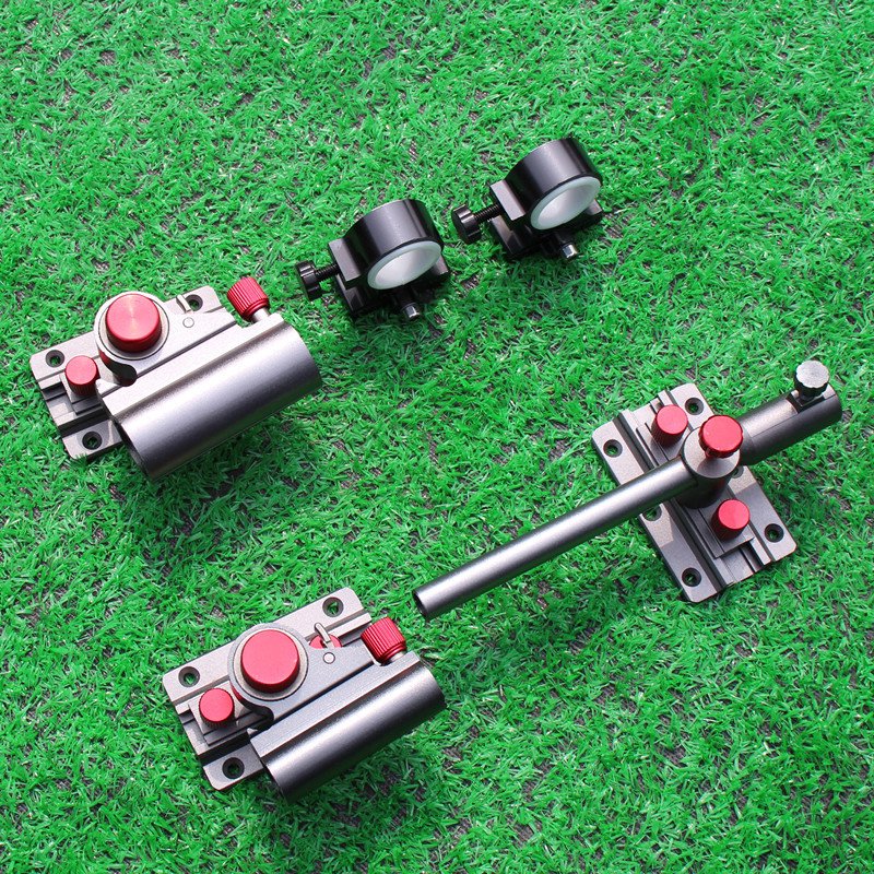 Three sets of four sets of fishing gear can be adjusted at 360 degrees for the right-and-right exchange of aluminium alloys for fishing gear