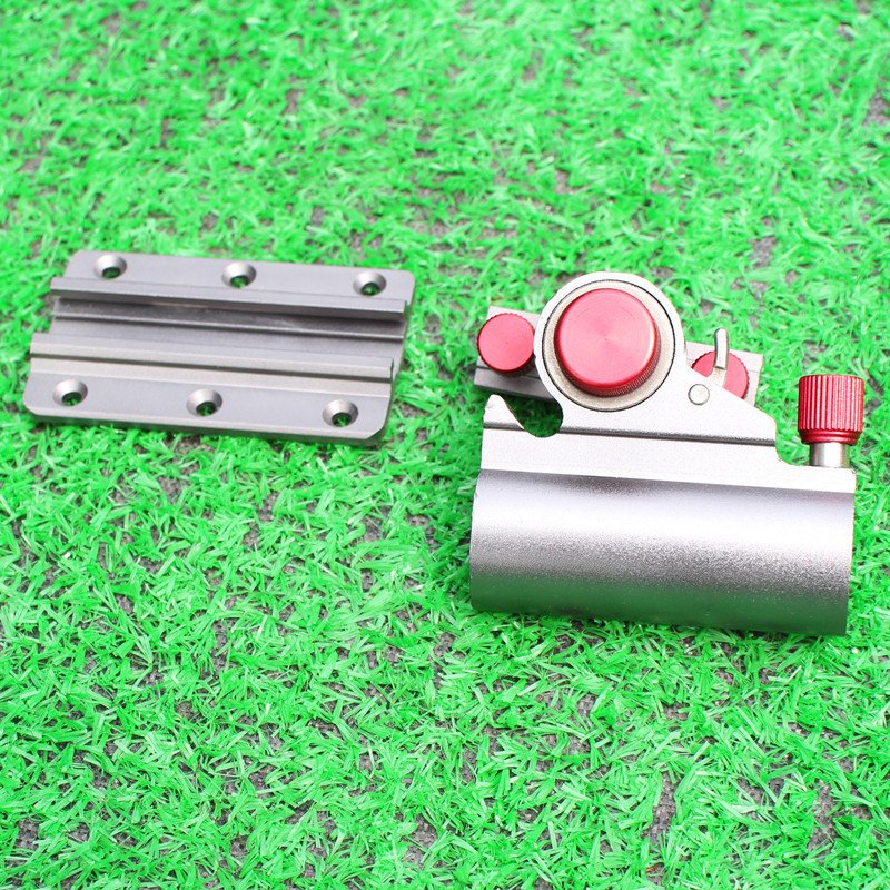 Three sets of four sets of fishing gear can be adjusted at 360 degrees for the right-and-right exchange of aluminium alloys for fishing gear