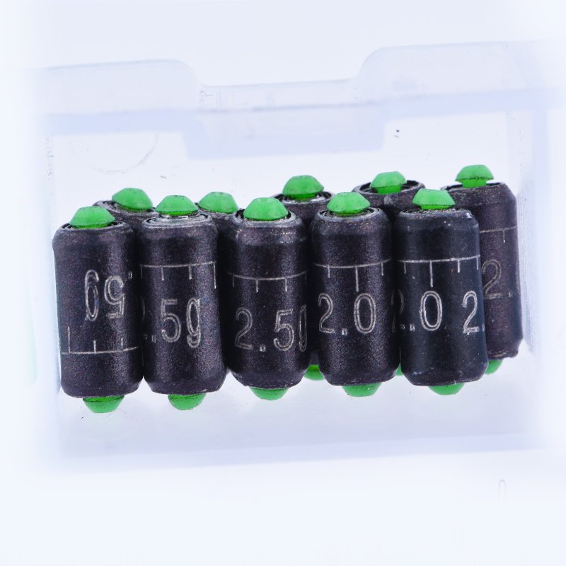 Lead-skin-drive combinations for fishing space beans with silicone mainline group gears