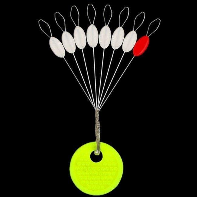 Competing silica-geled space bean 7+1 cylindrical non-harmed fishing line spares pack fishing gear