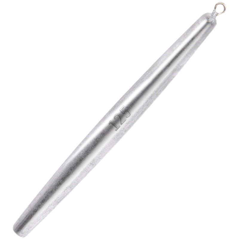 Five pounds of anchored lead to a long cylindrical anchor hook