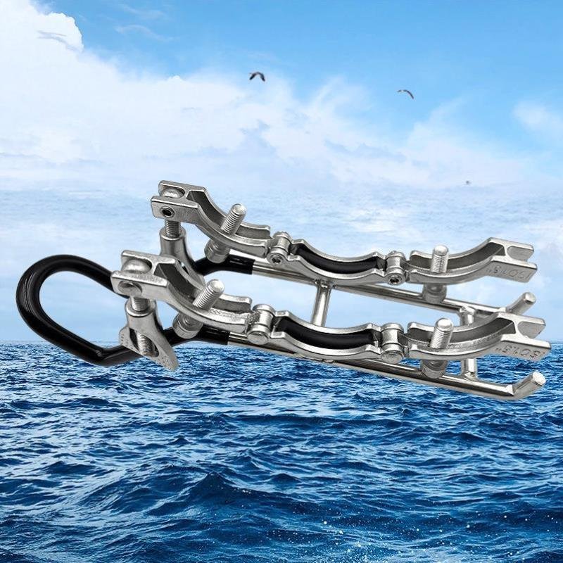 Fishing vessels with rods of stainless steel