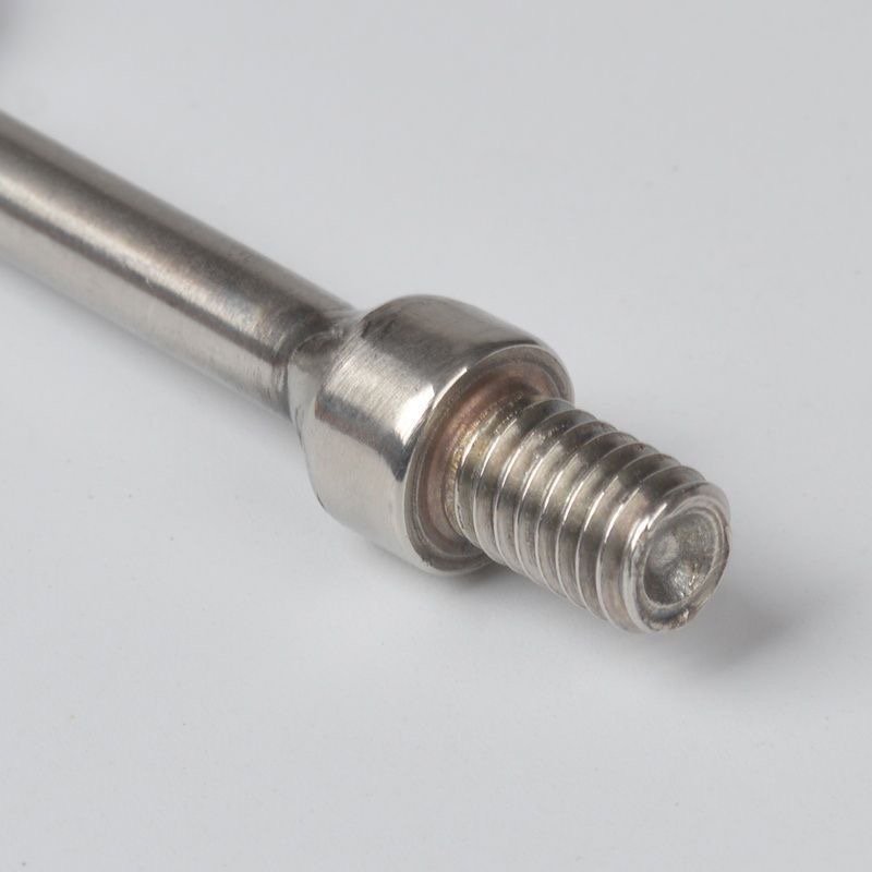THE NEWEST STAINLESS STEEL HOOK WITH DOUBLE TEETH HOOKED TO A 8M SCREW GENERAL-TYPE FLAT-HEAD MULTI-PURPOSE FISH HOOK