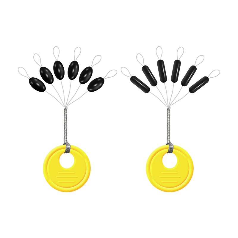 Fishing super-silica-geled, high-quality sets of 100 sets of olive-shaped, bulk fishing gear accessories
