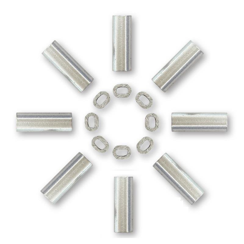 100 plume-wire-wire-to-sea-fishing swab gears, three-knocked rounding gear