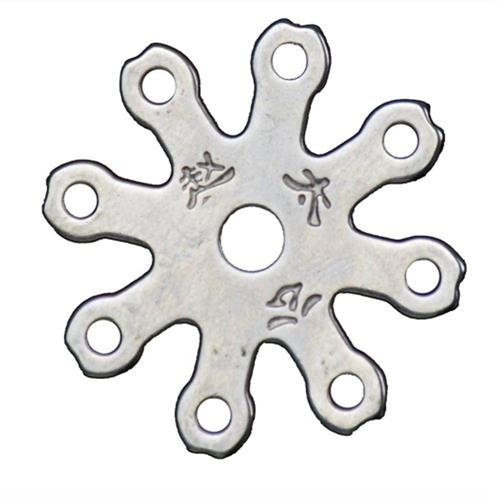 PURE STAINLESS STEEL ROLLER PLATES WITH THICK CONNECTOR STICK HAND-MADE DIY HOOK HOOK FISHING GEAR