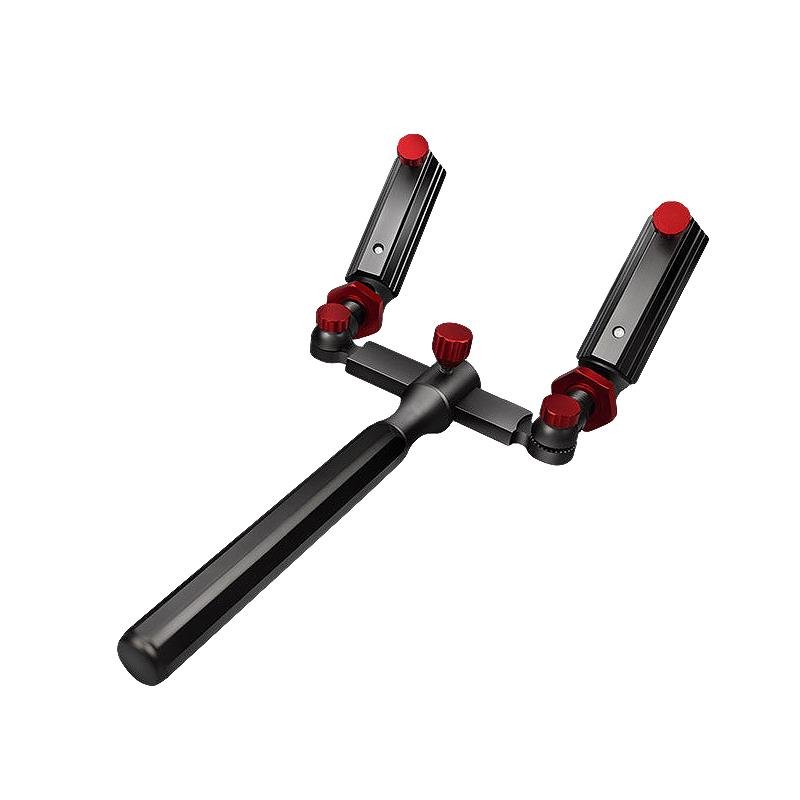 Extra-aluminium alloys, double-barrel seats, general-purpose fisher-house support racks, double head and thick gear fittings