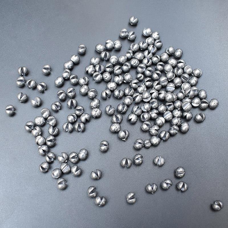 Quick-hand bites of lead with lead open-cut lead for traditional fishing gear parts for tsin and lead fishing