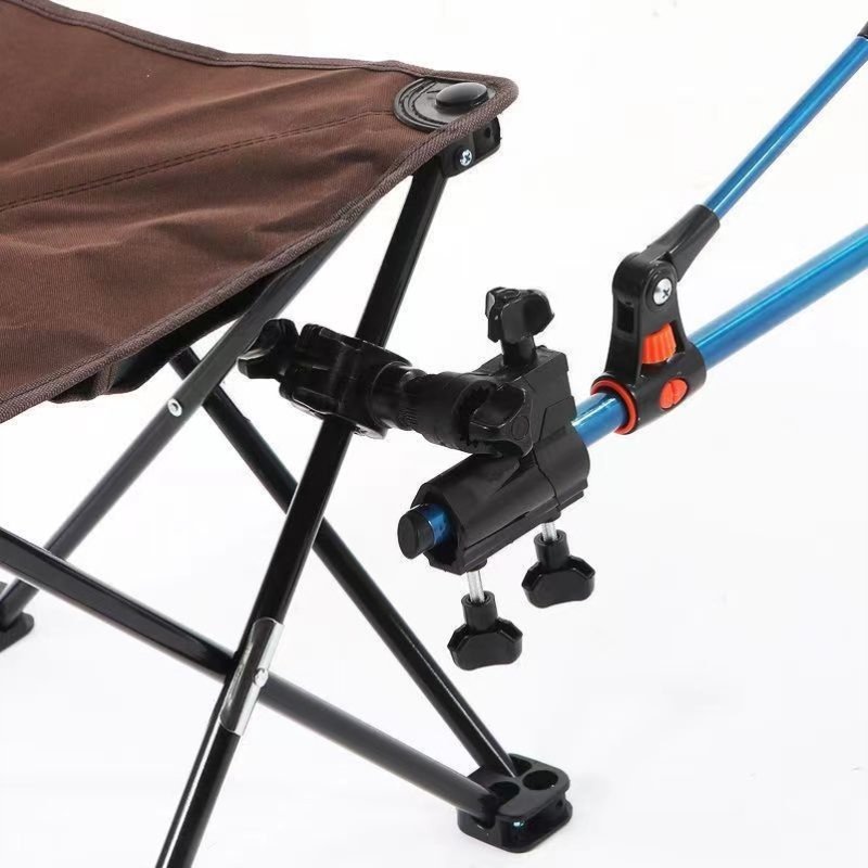 U.S. fishing chair, stand-up gear, and E.S. fishing chair, collapsible chair with gun seat