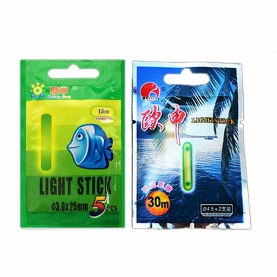Oshin Nightlight Sticks, with floating super-light fluorescent rods, fishing with light-drived fishing gears