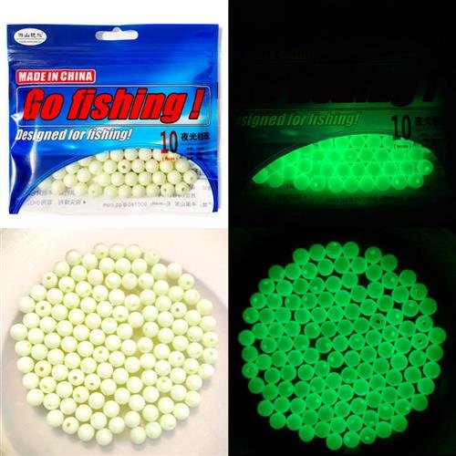 Luya's night-light bean-fishing fluorescent bead-fishing boat for bean-fishing gear