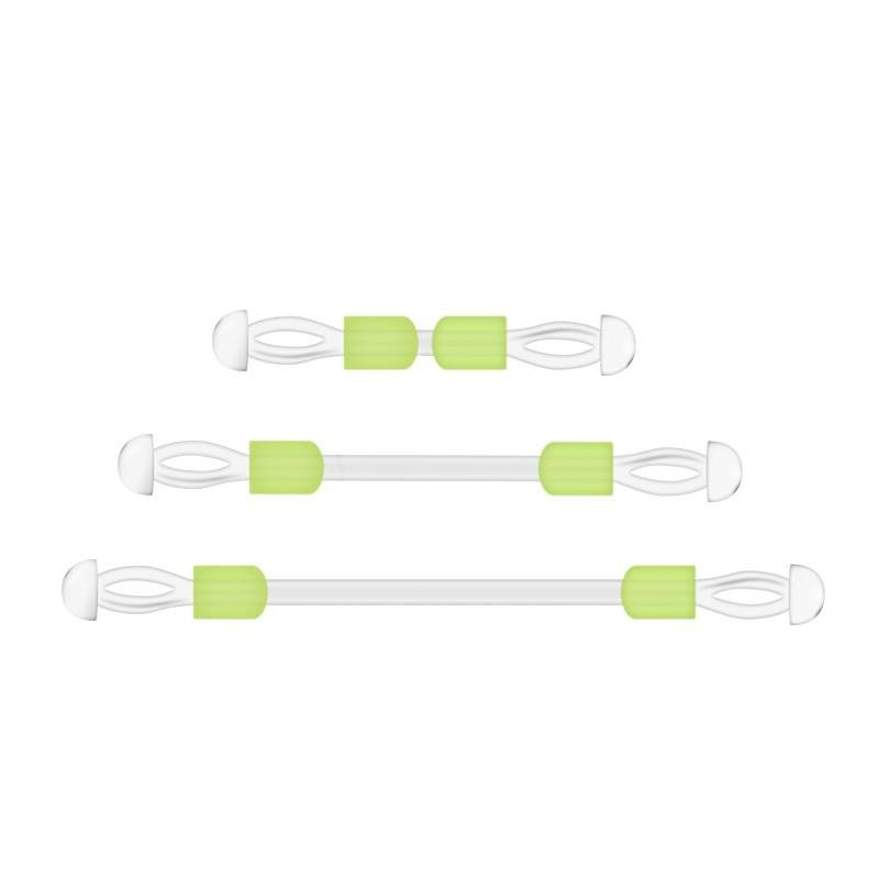 Fish fishing gear with hooks tied to sub-wirerthers and entangled forklift silicone gear