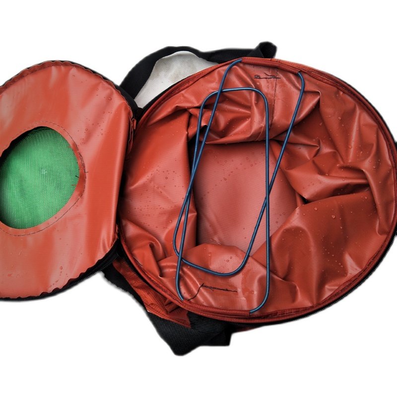 Extra-large-size portable pail-and-pump bucket-net-covered pail-in-a-barrel