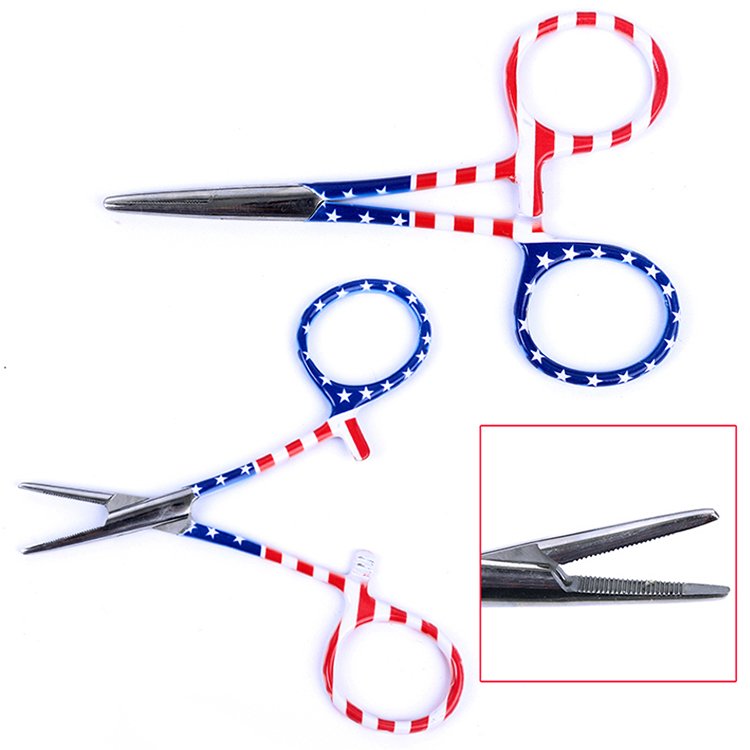 Stars and stripes, Luya pliers, flying fishing, gear fittings, hook claws, fish pliers, little fishing tools