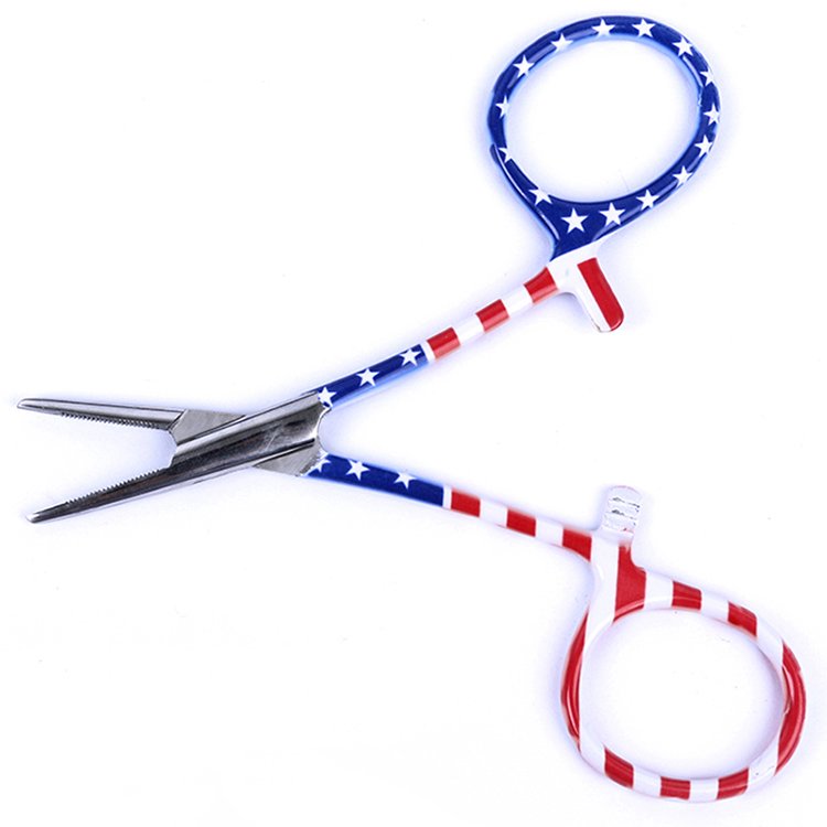 Stars and stripes, Luya pliers, flying fishing, gear fittings, hook claws, fish pliers, little fishing tools