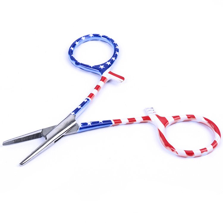 Stars and stripes, Luya pliers, flying fishing, gear fittings, hook claws, fish pliers, little fishing tools