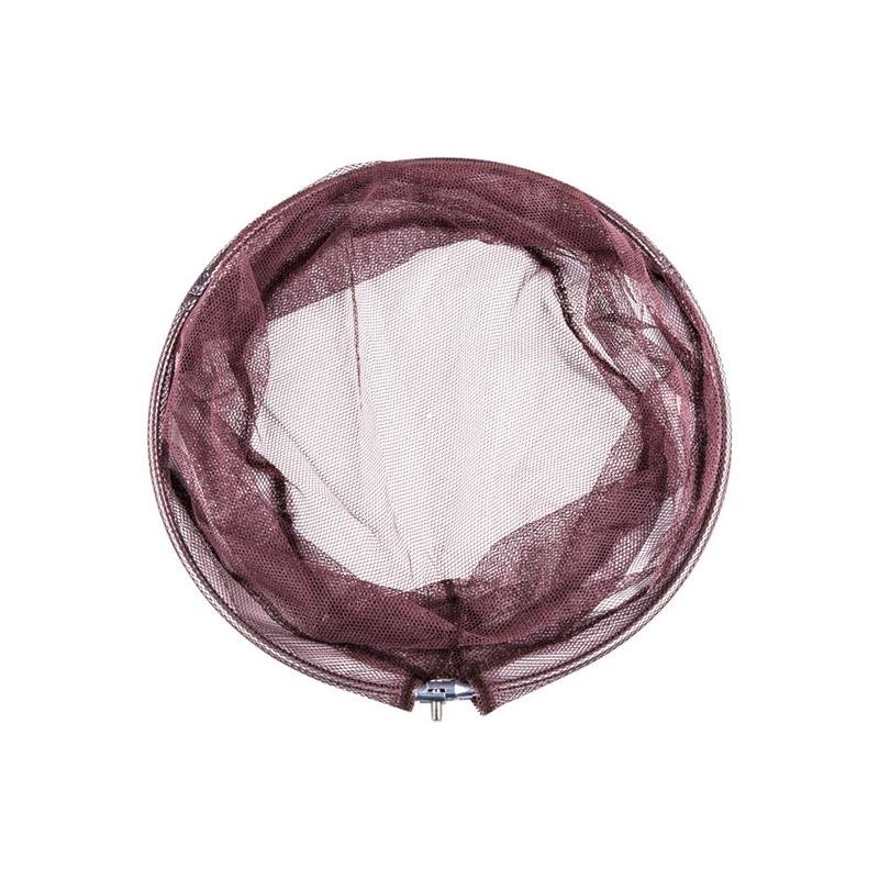 Capable of folding stainless steel-colored eyes on the net, taped and taped-proof web-covered eye-fishing gear