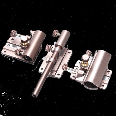Three sets of general-purpose cannon-mounted bait-boarding gear for fishing gear with aluminium magnesium alloy as part of the Daw-woo fishing tank