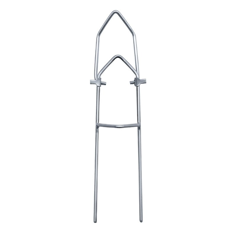 Sea poles, poles, poles, poles, poles, both of which have a single fork