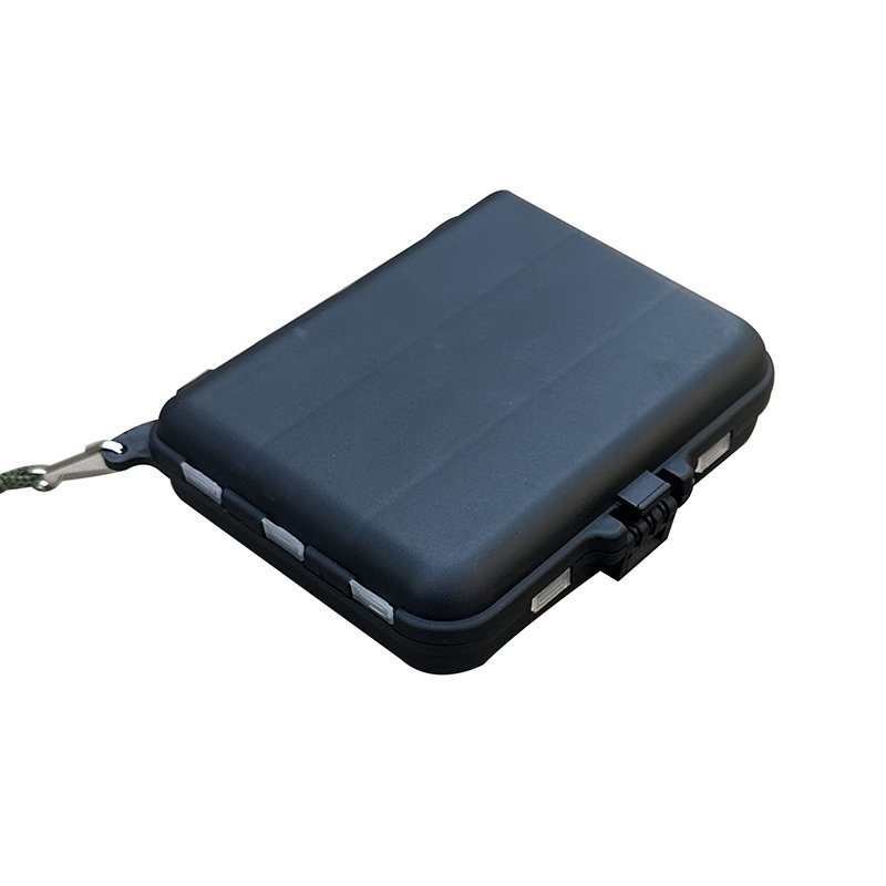 The Luya microbes double-layered bait box, multi-purpose fishing for small parts, with a lead-coated box, and a large-sized fake-basket flash box