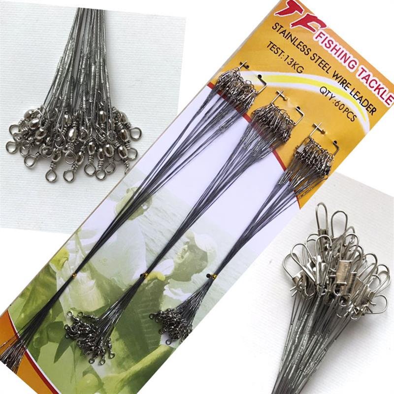 A FISHING STAINLESS STEEL LEAD LINE, A STEEL WIRE-RESISTANT BITE-WIRE CONNECTION, FISHING SPARE PARTS FACTORY L
