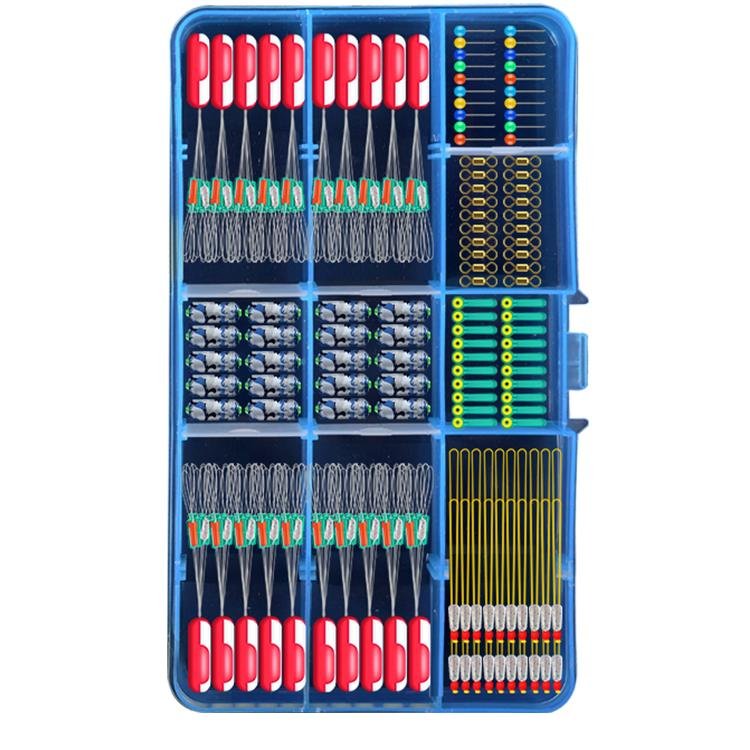 A gear kit with a full set of 8-word rounded lead-skin packs for the main line fishing gear