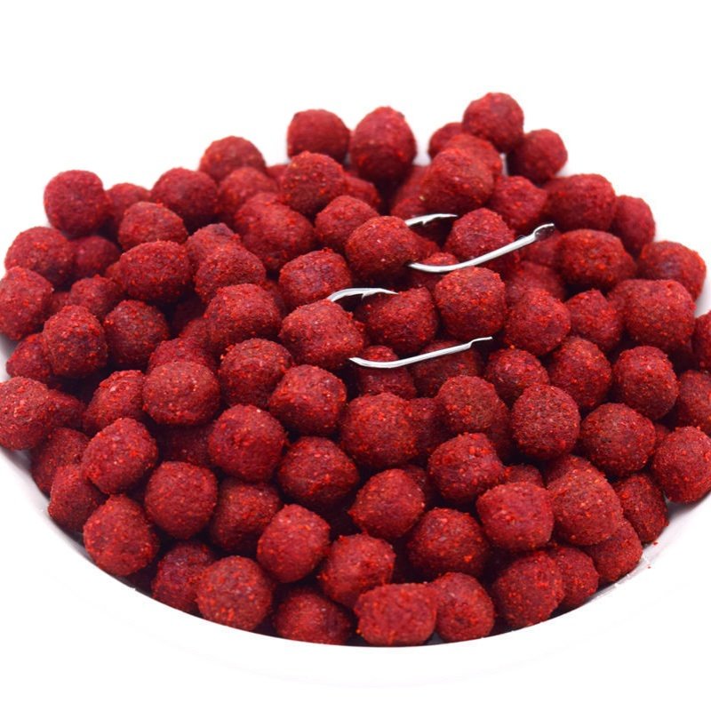 Particle fish baiters kill mackerel bait, black pit latched corn worms