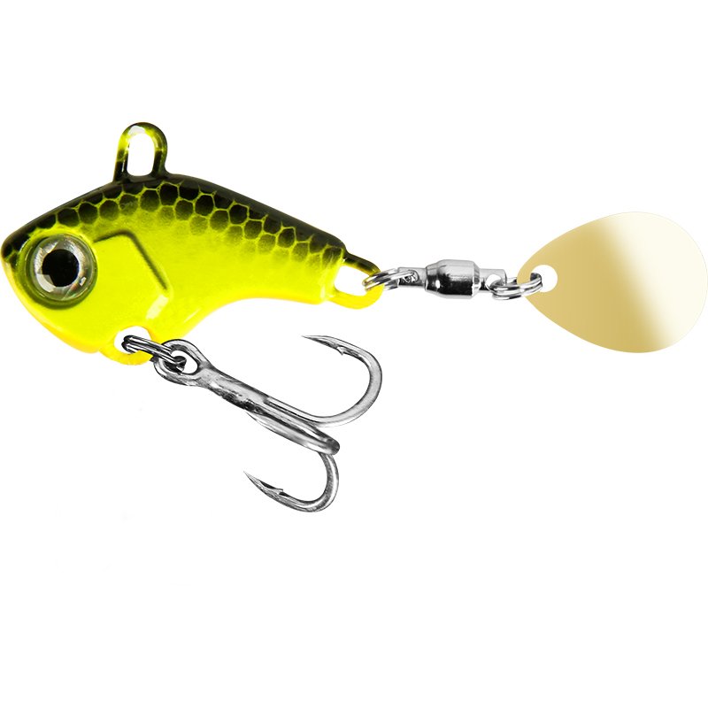 a long trip to the viblujah bait to spin a little twirl-wirl-vibluya fake bait sea-fished spooned surface