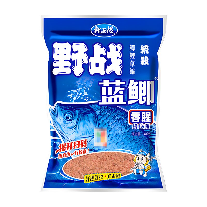 The Dragon King hates the wild baits of the wild, blue and fragrance