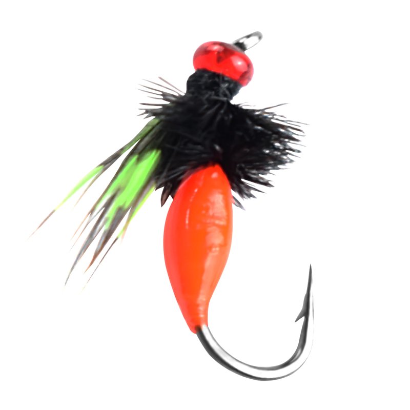 Fly hooks with micro-measure, Luya baits, a mackerel group, a melon larvae