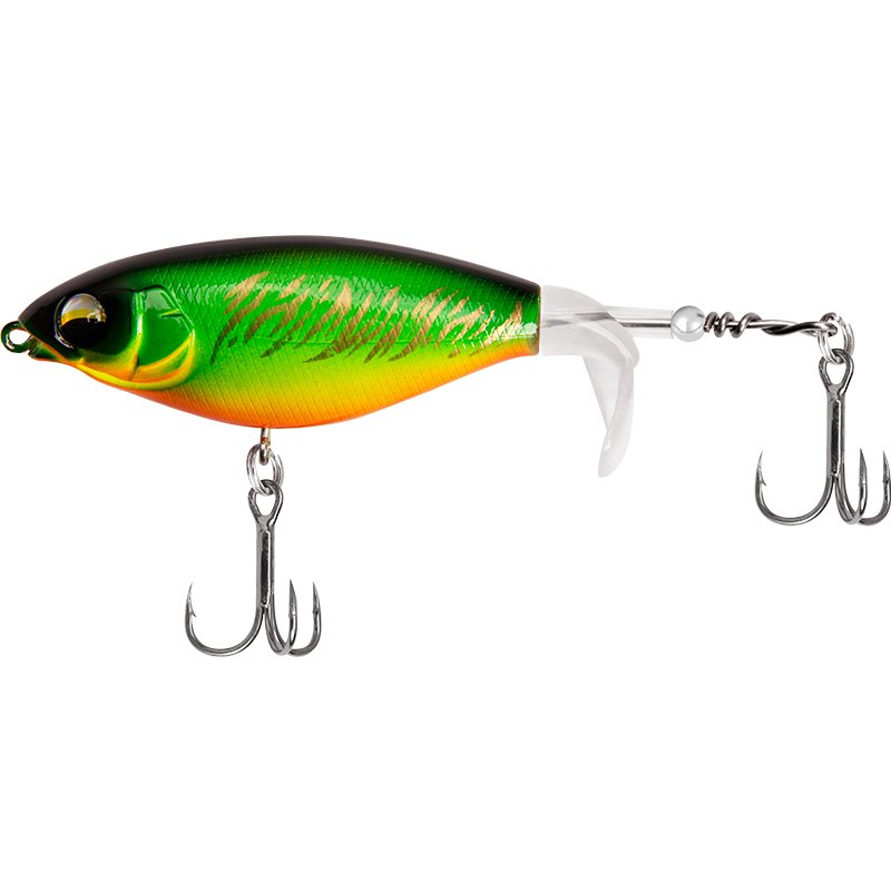 The puddle tractor, Luya's fake bait, is a pencil-fishing blackfish