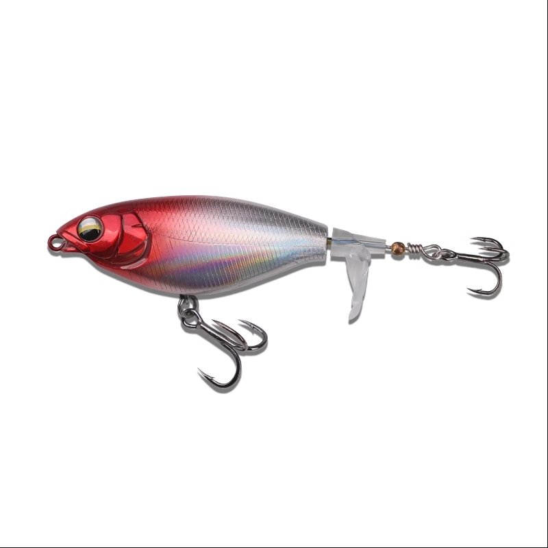 A small water tractor, Luya fake bait, with a pencil propeller, and fresh water for the blackfish